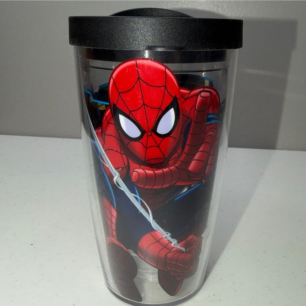 Tervis Hot Cold 16 OZ Tumbler Ultimate Spiderman with Black Lid